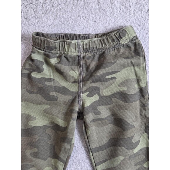 Carter's Pants Boys 3T Camo Jogger Sweatpants Elastic Waist Pull On Toddler - Picture 2 of 3